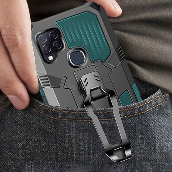 Vantime%20for%20Infinix%20Hot%2010S%20Belt%20Clip%20Case%20Kickstand%20Slim%20Phone%20Cover%20-%20Image%205