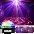 LED Remote Control Music Magic Ball Effect Disco DJ Light with MP3. 