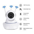 Smart PTZ Camera Wireless Security CCTV Camera WiFi IP Camera V380 Pro 3 Antenna 1080P HD Night Vision Home Monitor Live IP Camera.