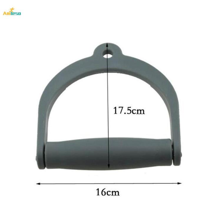 Tricep Rope Handle Pull Down D-Handle Workout for Gym Pull Machine Extension