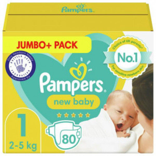 Pampers Newborn Diaper 2-5kg, Made in UK
