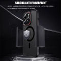 【Solitary waves】Luxury Alloy Lens Protector Magnetic For Magsafe Wireless Charger Case For iPhone 14 13 12 15 Pro Max Plus Armor Shockpoor Cover. 
