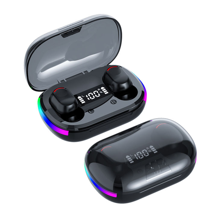 K10 Stereo Earphones LED Digital Display Wireless Noise Reduction Touch Control Bluetooth-Compatible 5.3 In Ear Headset