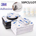 Rhs Online 50 Pieces 3m Double Sided Foam Tape Strong Pad Mounting Round Square Car Home Adhesives Use.