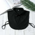 Detachable Men Cotton Collar Decoration Blouse Versatile Cotton Office Wear Detachable Shirt Collar Collar Office False Collars for Office attire Business meetings Formal events Fashion enthusiasts Dressing up a plain shirt.