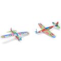 【Daily Necessities For Anyone Store】12Pcs Airplane Model Imitate Birds Aircraft Toys DIY Assembly Wing For Flying Kite. 