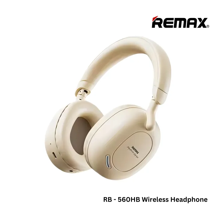Remax%20RB-560HB%205.4%20Wireless%20Headphone%20-%20Beige%20-%20Image%202