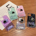 Phone case Huawei Y6P Shiny Ring Case Glitter Soft Transparent Full Star Mirror Cases For Huawei Y6P Back Cover Stars Moon Girls.