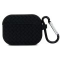 Black SILICONE (Only Cover) For Apple Airpods Pro and pro 2nd Gen Premium Earbuds Protective Cover (Headphone not included) joyroom T03s Pro Headphone not included.