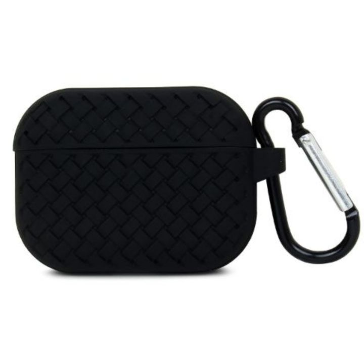Black SILICONE (Only Cover) For Apple Airpods Pro and pro 2nd Gen Premium Earbuds Protective Cover (Headphone not included) joyroom T03s Pro Headphone not included