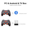 Wireless Android Gamepad T3 X3 Wireless Joystick Game Controller Bluetooth BT3.0 Joystick for Mobile Phone PC TV Holder.