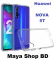 TPU Transparent Back Cover For Huawei Nova 5T - Phone - Phone Back Cover.