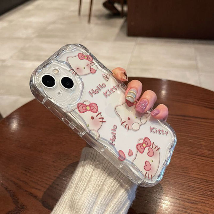 Cute%20Hello%20Kitty%20Cat%20Couple%20Clear%20Phone%20Casing%20For%20Xiaomi%2014%20Pro%2012%2011%20Lite%205G%20NE%20POCO%20F3%20M3%20X4%20X3%20GT%20NFC%20X5%20X6%20M6%20F6%20Pro%20Case%20Cartoon%203D%20Wavy%20Curved%20Edge%20Cover%20-%20Image%204