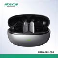 Mobicom EQ99 PRO wireless bluetooth -TWS Earbuds with ANC-ENC Bluetooth Feature airbuds 20 hours Backup Black Headset By ADVERB. 