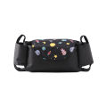 DSstyles Universal Stroller Organizer With Insulated Cup Holder Phone Bag Stroller Hanging Bag Multi-Pocket Storage Bag. 