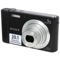 Sony DSC-W800 20.1 MP Point and Shoot Digital Camera with 5X Optical Zoom (Black). 