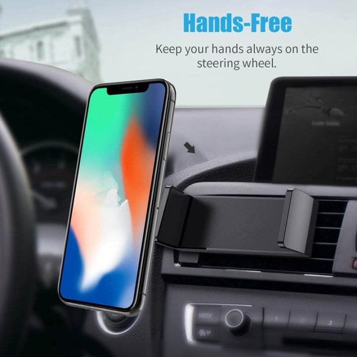 Tongdaytech%20Universal%20Car%20Phone%20Holder%20Double%20Base%20Air%20Vent%20Mount%20360%20Rotation%20Stand%20For%20Iphone%20XS%2011%2012%20Pro%20Max%20Samsung%20In%20Car%20-%20Image%202
