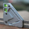 1 Pcs Multi-Functional Woodworking Ruler Stainless Steel Woodworking Triangle Ruler Building Decoration Measuring Tools.