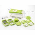 Ganesh Plastic Multipurpose Vegetable and Fruit Chopper Cutter Grater Slicer, Green Pack Of 1 KA3171-001. 