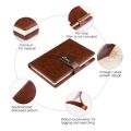 Vintage Diary with Lock B6 PU Cover Vintage Notebook 3. 