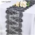 Europe lace eyelash flower Embroidery Christmas bed Table Runner flag cloth cover coffee tablecloth kitchen Wedding party decor. 