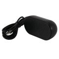 USB Speaker Portable Loudspeaker Powered Stereo Multimedia Speaker for Notebook Laptop PC(Black). 