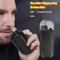 Portable Nose Hair Trimmer Rechargeable Electric Facial Hair Eyebrow Trimmer Mini Nose Hair Cleaner USB Charging. 