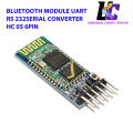 HC-05 Wireless Bluetooth RF Transceiver Master Slave Integrated Bluetooth Module 6 Pin Wireless Serial Port Communication BT Module for Arduino. 