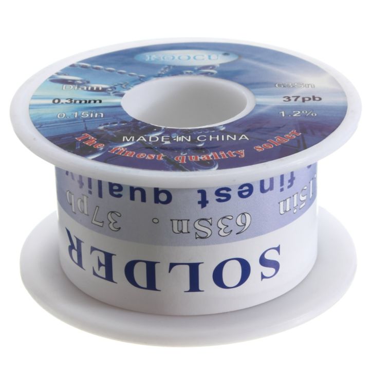 7%20Gauge%200.3mm%20Soldering%20Wire%20KOOCU%200.3mm%2063Sn%2037pb%207%20Gauge%20Soldering%20Lead%20Rang%20Tin%20Lead%20Flux%20Rosin%20Core%20Solder%20Wire%20Low%20Melting%20Wire%20Tin%20Lead%20Wire%20Reel%20-%20Image%202