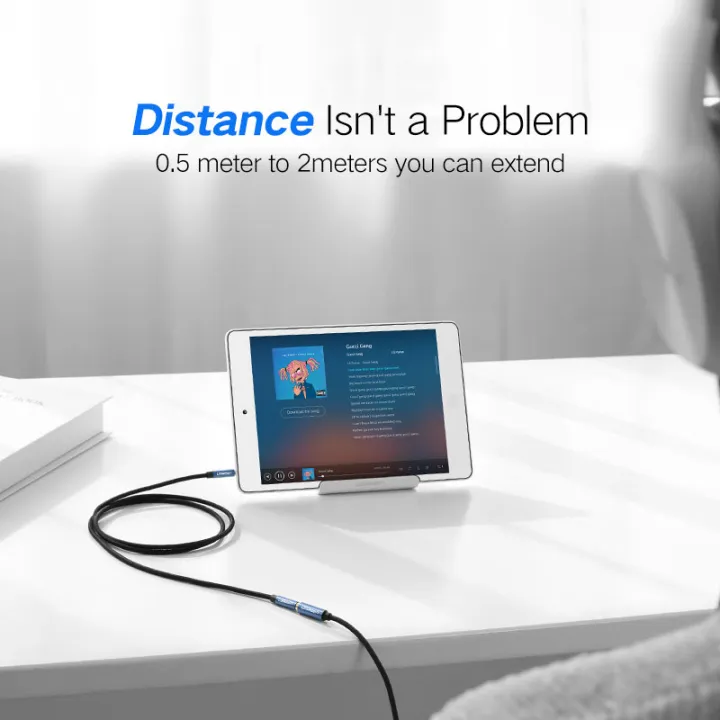 Ugreen%20Jack%203.5%20mm%20Audio%20Extension%20Cable%20for%20Huawei%20P20%20lite%20Stereo%203.5mm%20Jack%20Aux%20Cable%20for%20Headphones%20Xiaomi%20Redmi%205%20plus%20PC%20Computer%20iPod%20-%20Image%204