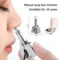 Manual Nose Hair Trimmers. 