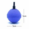 4 pcs 50mm Large Size Air Stone Air Diffuser Aquarium Bubble Air Stone For Fish Tank Aeration Biofloc Aquafonic 50mm Gray or Blue Color. 