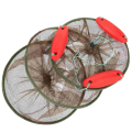 Collapsible Large Capacity Fishing Net Floating Fishing Net Portable Fishing Mesh Net Locating Net Drawstring Fish Catching Net.