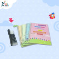 Children's Word Magic Practice Book Procure Mathematics, Numbers, Alphabet, Drawing Invisible for Kids Easy to Use and Maintain. 