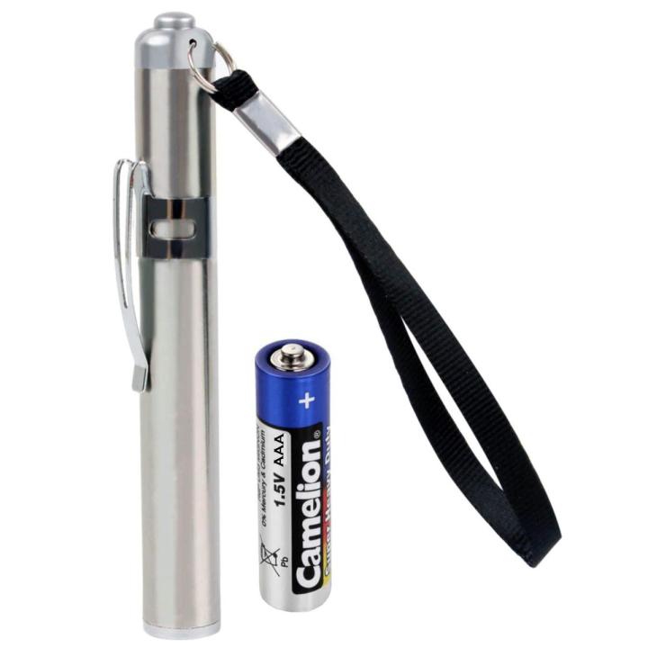 LED Medical EMT Penlight Pen Light Flashlight Torch With Scale for Narsing Students Doctors