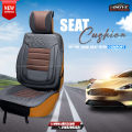 PVC Leather Car Seat Cushion | Luxurious Car Seat Cover | Anti Slip Universal size ,Front Car Seat cushion, Breathable , Car Seat Protector -1 PC.