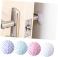 Family Safety Crash Pad Set 4pcs Thicker Mute Door Rear Wall Anti-Collision Pad Absorbers Rubber Quiet Door Handle Lock.