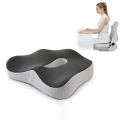 Memory Foam Seat Cushion Office Chair Cushion Car Seat Support Waist Pillow Massage Buttocks Pad Pain Relief Orthopedic Pillow.