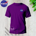 Nasa logo t shirt premium cotton men & women round neck tshirt. 