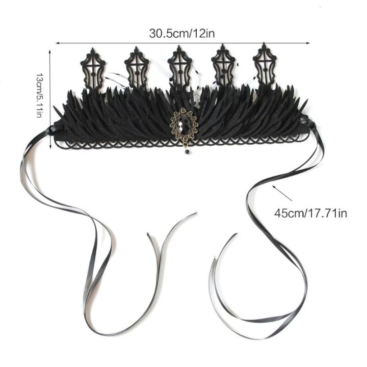 Goth%20Witch%20Headpiece%20Goth%20Headband%20Black%20Queen%20Tiaras%20baroque%20Black%20Queen%20Gothi%20Halloween%20-%20Image%206