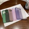 HOCE Ultra Slim Translucent Phone Cases For iPhone 17 16 15 14 13 12 11 Pro Max X XR XS Max Case Slim Matte Clear Soft TPU Back Cover. 