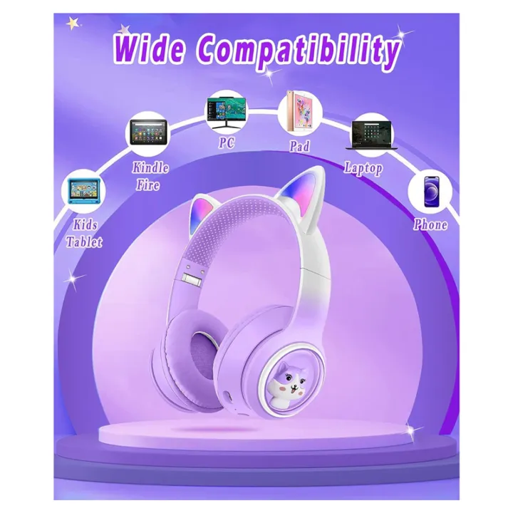 Foldable%20Wireless%20Headphones%20over%20Ear%20Headphone%20Cat%20Ears%20Game%20Headset%20for%20Phone%20with%20LED%20Light%20-%20Image%208