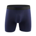 1/4/5Pcs/lot Underpants Men Long Boxers Shorts Underwear Cotton Breathable Solid Gay Under wear cueca boxer Man Boxershorts. 