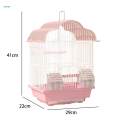 Bird Cage Pet Supplies Travel Birds Cage for Canary Small Birds African Grey. 