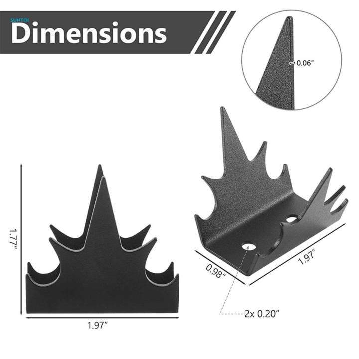 12x%20Anti%20Climb%20Fence%20Spikes%20Hardware%20Screw%20Security%20Fence%20Spikes%20for%20Garden%20Fence%20or%20-%20Image%205