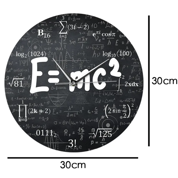 Tory%20of%20Relativity%20Math%20Formula%20Wall%20Clock%20Scientist%20Physics%20Teacr%20Gift%20School%20Clroom%20Decor%20-%20Image%203