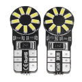 【2pcs/set】(T10) 360 Degree Car LED Door Light Reading Light Car Light Festoon Reading Dome License Plate Lamp Auto Interior Bulb DC12V-WHITE.