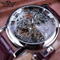A generation of foreign trade wholesale t Winner watch full hollow men's and women's lovers mechanical watch.