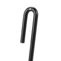 BRADOO-Coffee Mug Rack,Wall Mounted Coffee Cup Holder with Flexible Hooks,for Mugs,Teacups,Kitchen Utensils(16 Inch/Black). 