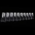 100/500pcs Tips Transparent Half Cover Nails Half French False Nail Art Tips Acrylic UV Gel Manicure Tip DIY Tool. 